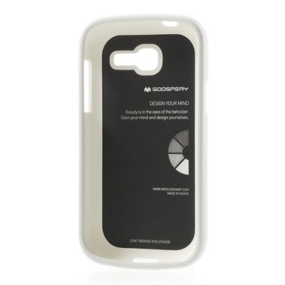 Samsung Galaxy Trend Lite S7390 (S7392) Mercury balts cieta silikona (TPU) apvalks / vacins.lv