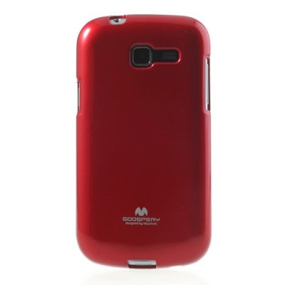 Samsung Galaxy Trend Lite (S7390, S7392) Mercury sarkans cieta silikona (TPU) apvalks / vacins.lv