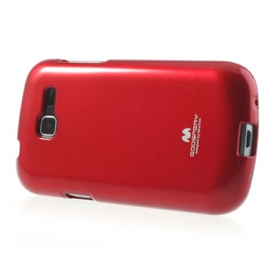 Samsung Galaxy Trend Lite (S7390, S7392) Mercury sarkans cieta silikona (TPU) apvalks / vacins.lv