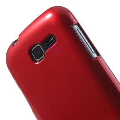 Samsung Galaxy Trend Lite (S7390, S7392) Mercury sarkans cieta silikona (TPU) apvalks / vacins.lv