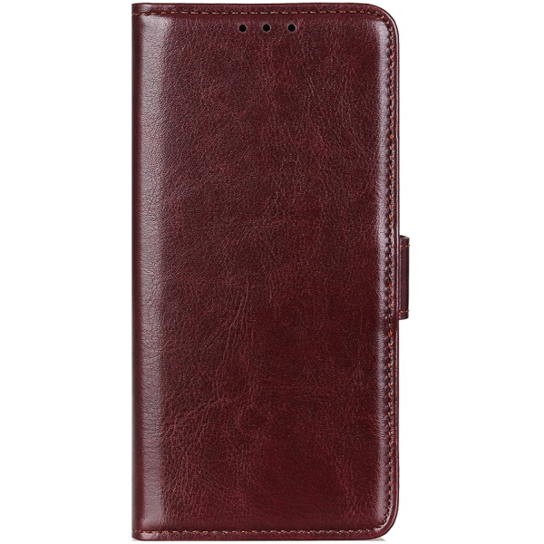 "Binfen" Flip Book Case - Brown (Galaxy A57)