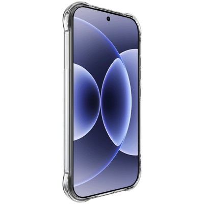 "Imak" pastiprinātas aizsardzības cieta silikona (TPU) airbag apvalks - dzidrs (Xiaomi 17)