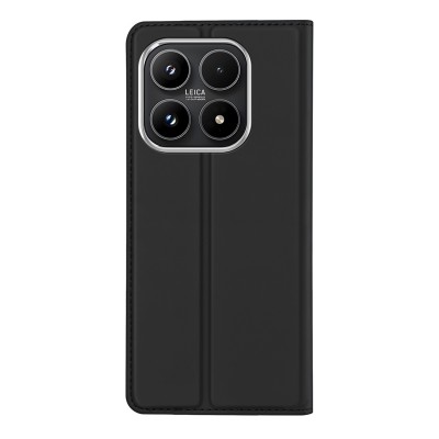 "Dux Ducis" Skin atvērams maciņš - melns (Xiaomi 17)