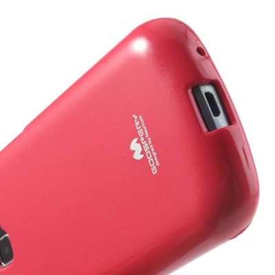 Samsung Galaxy Trend Lite (S7390, S7392) rožinis Mercury kieto silikono (TPU) dėklas / Priedai.lt