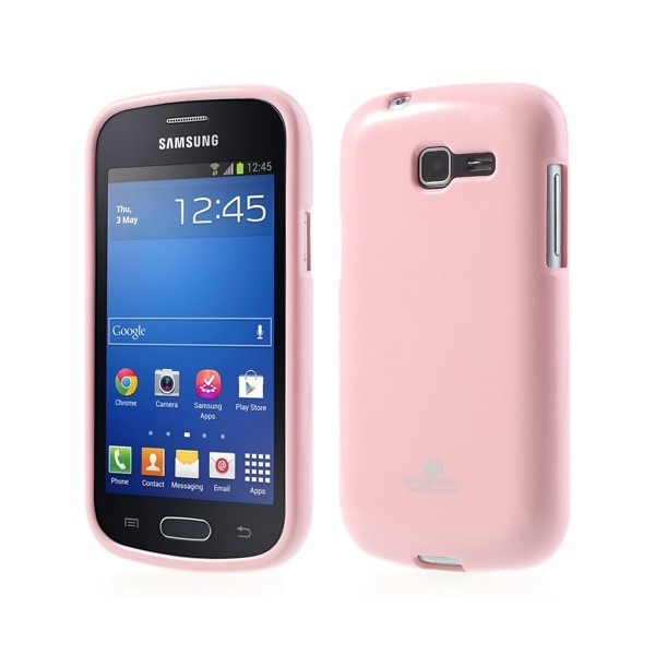 „Mercury“ dėklas - šviesiai rožinis (Galaxy Trend Lite)