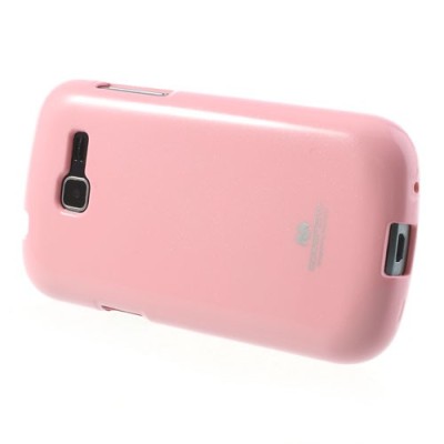 Samsung Galaxy Trend Lite (S7390, S7392) šviesiai rožinis Mercury kieto silikono (TPU) dėklas / Priedai.lt