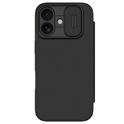 „Nillkin“ Qin Pro flip case - black (iPhone 17)