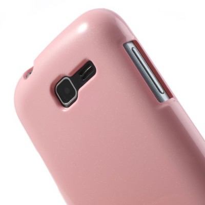 Samsung Galaxy Trend Lite (S7390, S7392) šviesiai rožinis Mercury kieto silikono (TPU) dėklas / Priedai.lt