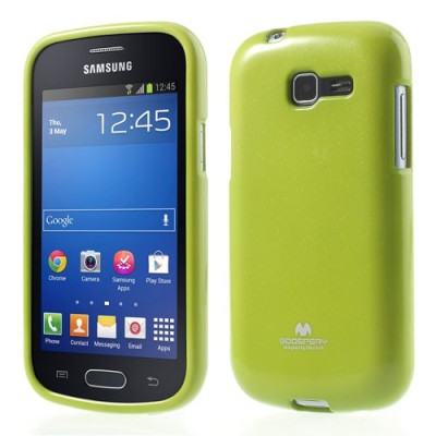 Samsung Galaxy Trend Lite (S7390, S7392) žalias Mercury kieto silikono (TPU) dėklas / Priedai.lt