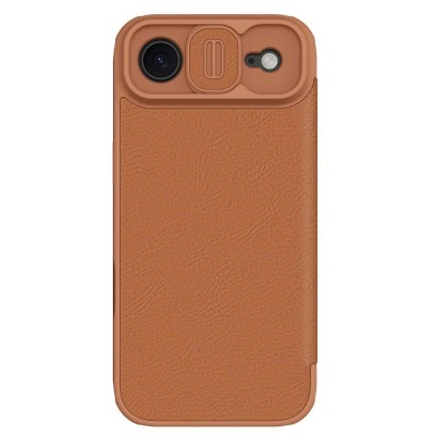 "Nillkin" Qin Pro flip case - brown (iPhone Air)