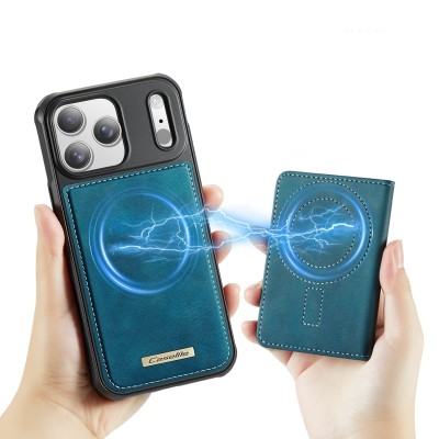 „CASEME“ Wallet dėklas - žalias (iPhone 17 Pro Max)