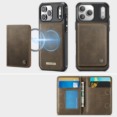 „CASEME“ Wallet kaaned - pruun (iPhone 17 Pro)