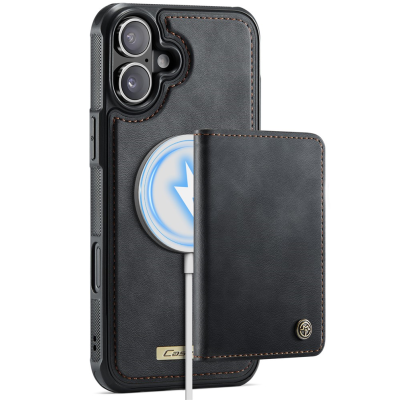 „CASEME“ Wallet dėklas - juodas (iPhone 17)