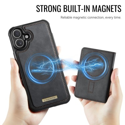 „CASEME“ Wallet kaaned - must (iPhone 17)