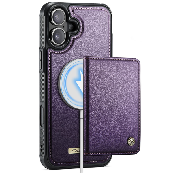 „CASEME“ Wallet dėklas - violetinis (iPhone 17)