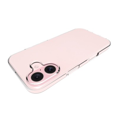 Kieto silikono (TPU) dėklas - skaidrus (iPhone 17)