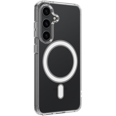 „Tubi“ MagSafe kieto silikono (TPU) dėklas - skaidrus (Galaxy A57)