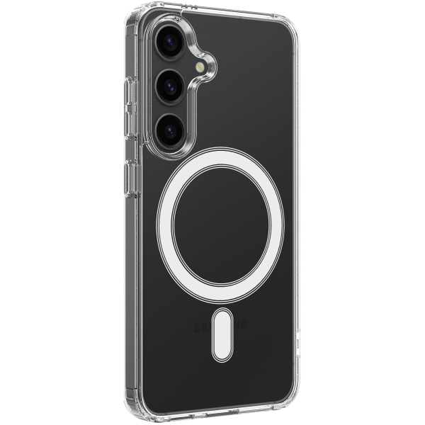 „Tubi“ MagSafe kieto silikono (TPU) dėklas - skaidrus (Galaxy A57)