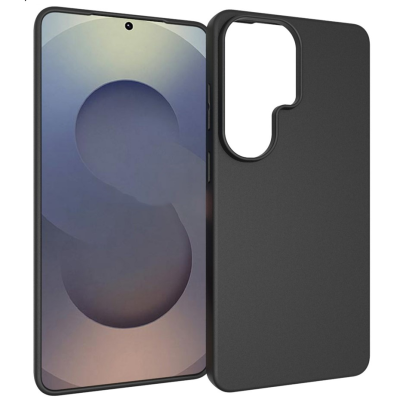 „Xhomet“ Cieta silikona (TPU) apvalks - melns (Galaxy S26 Ultra)