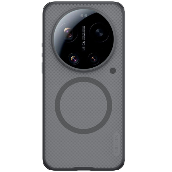 "Nillkin" Super Frosted Shield Pro Magnetic apvalks - melns (Xiaomi 17 Ultra)