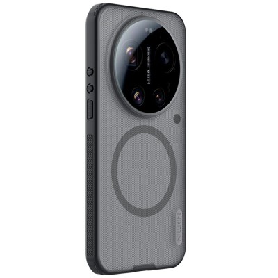 "Nillkin" Super Frosted Shield Pro Magnetic apvalks - melns (Xiaomi 17 Ultra)