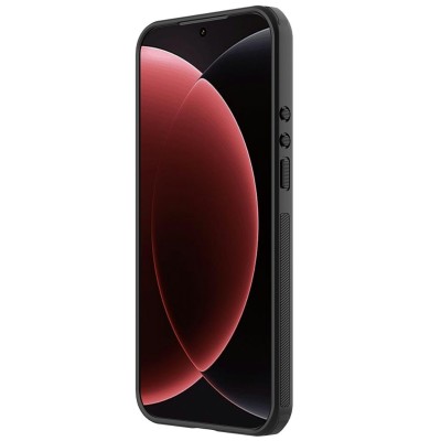 "Nillkin" Super Frosted Shield Pro Magnetic apvalks - melns (Xiaomi 17 Ultra)