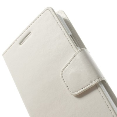 Samsung Galaxy Note 3 Neo Mercury Sonata atvērams balts ādas maciņš / Vacins.lv