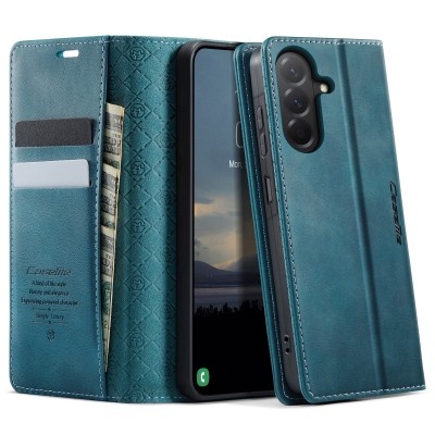 „CaseMe“ Retro Skin atverčiamas dėklas - žalias (Galaxy A57)