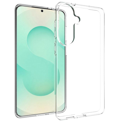 Kieto silikono (TPU) dėklas - skaidrus (Galaxy S26+)