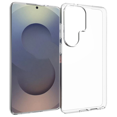 Kieto silikono (TPU) dėklas - skaidrus (Galaxy S26 Ultra)