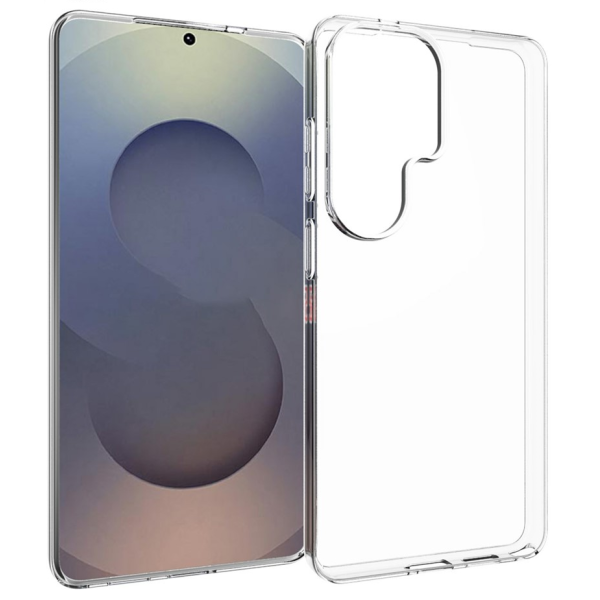 Cieta silikona (TPU) apvalks - dzidrs (Galaxy S26 Ultra)