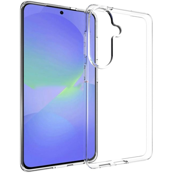 Kieto silikono (TPU) dėklas - skaidrus (Galaxy S26)
