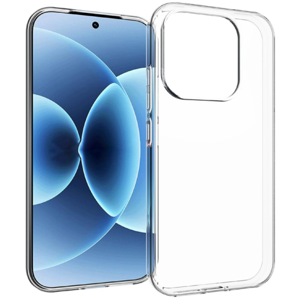 Hard silicone (TPU) case - transparent (Xiaomi 17)