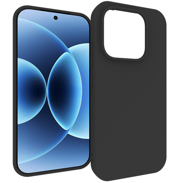 „Xhomet“ Hard silicone (TPU) case - black (Xiaomi 17)