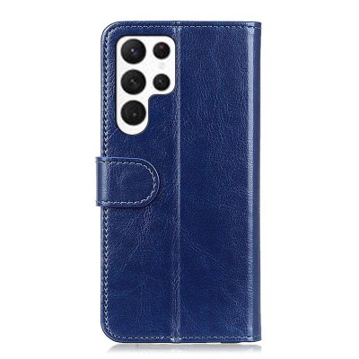 "Binfen" Flip Book Case - Blue (Galaxy S26 Ultra)