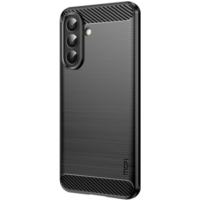 „Mofi“ Carbon Kõva silikoon (TPU) kaaned - must (Galaxy A57)