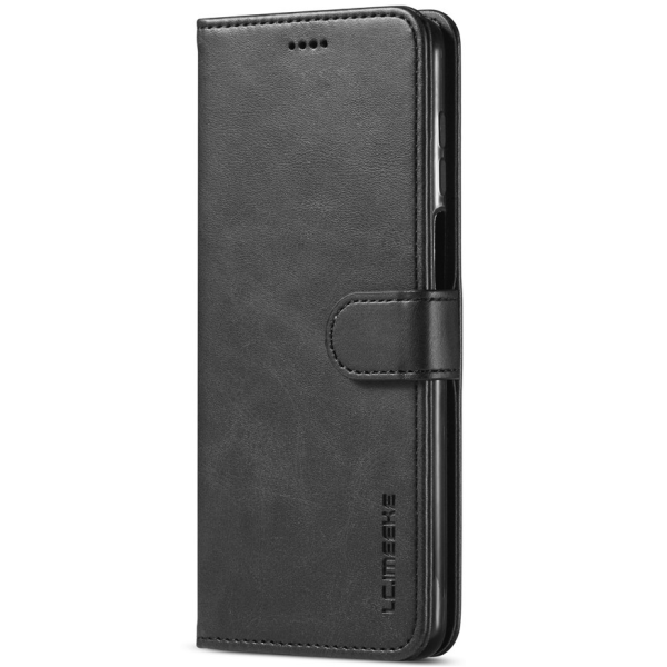 "LC.IMEEKE" atvēramais maciņš - melns (Redmi Note 9 Pro)