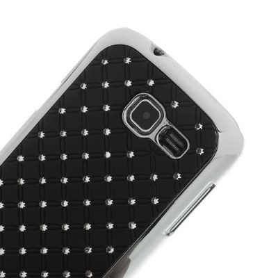 Samsung Galaxy Trend Lite S7390 (S7392) elegants melns apvalks ar spīduļiem / Vacins.lv