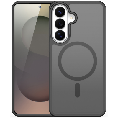 „DUX DUCIS“ Yind MagSafe matinis kieto silikono (TPU) dėklas - juodas (Galaxy S26+)