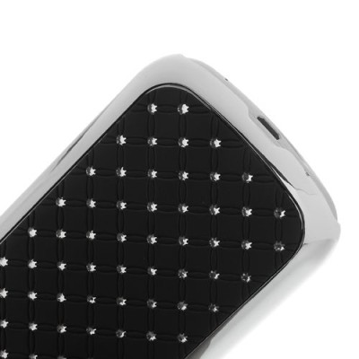 Samsung Galaxy Trend Lite S7390 (S7392) elegants melns apvalks ar spīduļiem / Vacins.lv