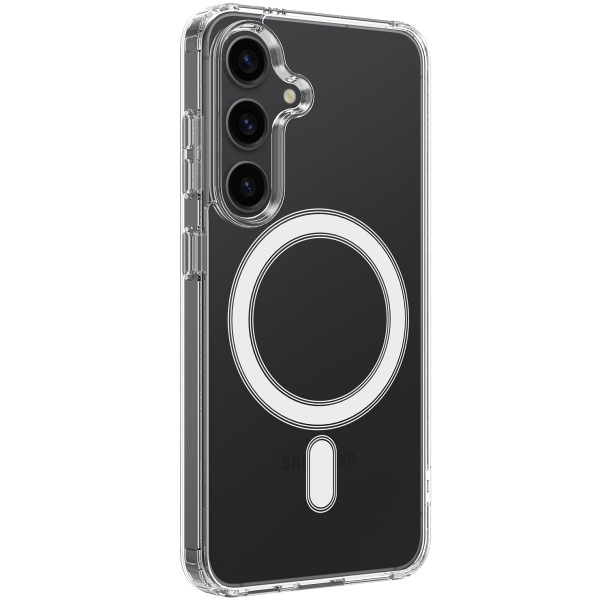 „Tubi“ MagSafe kieto silikono (TPU) dėklas - skaidrus (Galaxy S26)