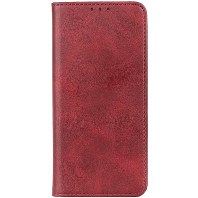 "Binfen" Split atvērams maciņš - sarkans (Galaxy S26 Ultra)