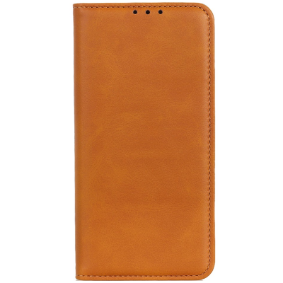 "Binfen" Split atvērams maciņš - gaiši brūns (Galaxy S26 Ultra)