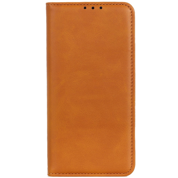 "Binfen" Split atvērams maciņš - gaiši brūns (Galaxy S26 Ultra)