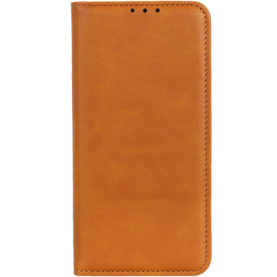 "Binfen" Split atvērams maciņš - gaiši brūns (Xiaomi 17)