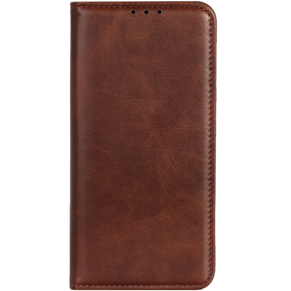 "Binfen" Split flip book case - brown (Xiaomi 17)