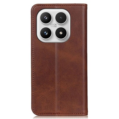 "Binfen" Split flip book case - brown (Xiaomi 17)
