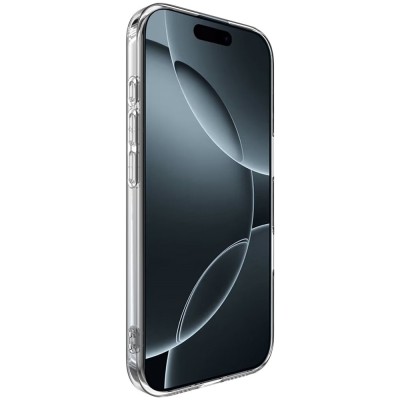 „IMAK“ UX-5 kieto silikono (TPU) dėklas - skaidrus (iPhone 17)