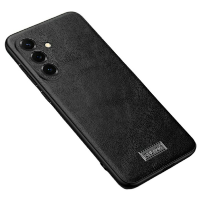 „Sulada“ Leather dėklas - juodas (Galaxy S26)