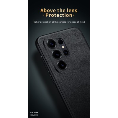 „Sulada“ Leather dėklas - juodas (Galaxy S26)